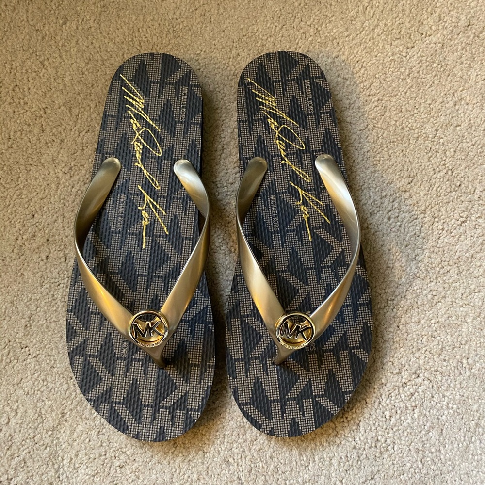 Michael Kors flip flops